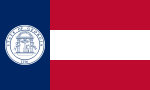 Georgia State Flag - 1920-1956