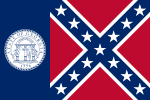 Georgia State Flag - 1956-2001