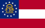 Georgia State Flag - Current Design