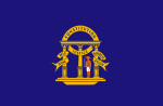 Georgia State Flag - Pre-1879